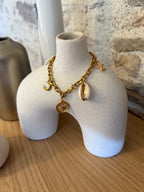 Bracelet doré Charms