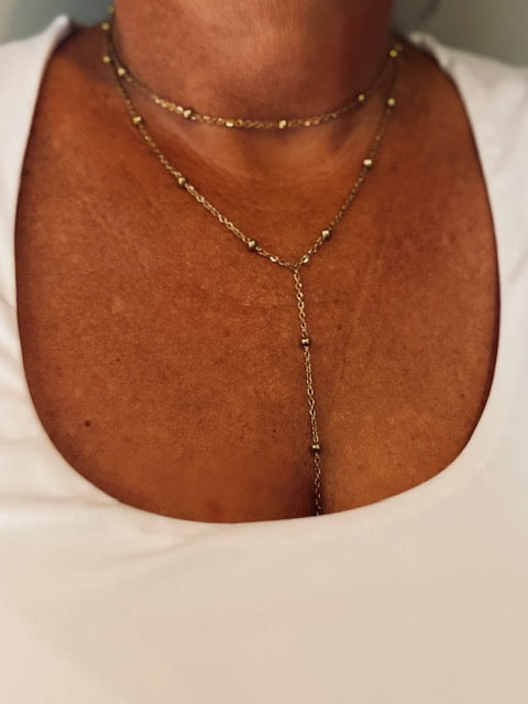 Collier duo Aura Dorée