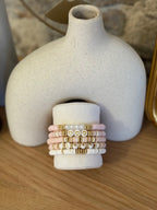 Bracelet Elégance Bohème - Set de 5 bracelets perlés