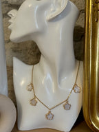 Collier Fleur Dorée
