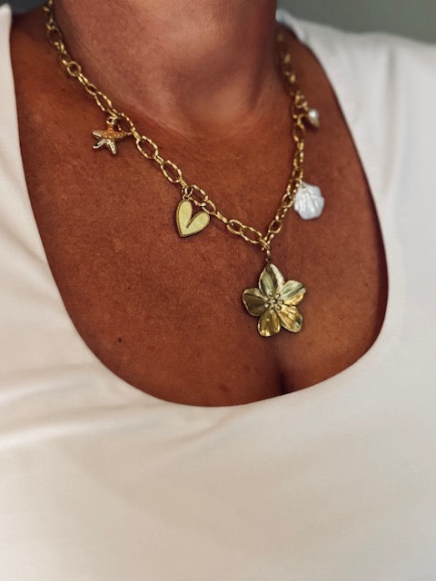 Collier Soleil d'or