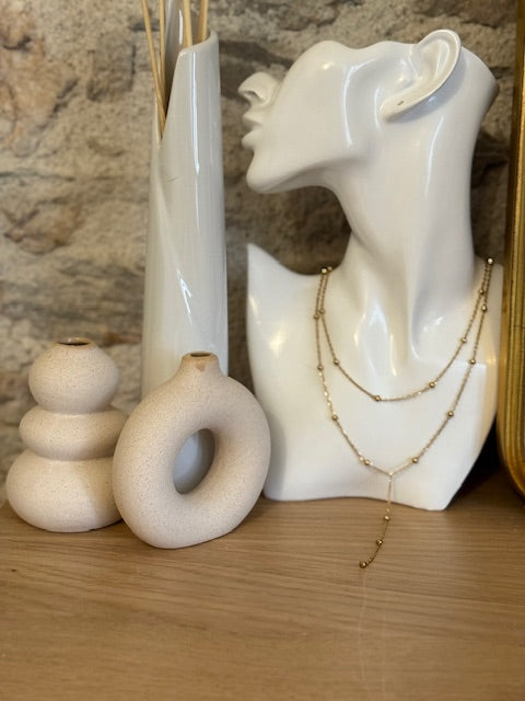 Collier duo Aura Dorée