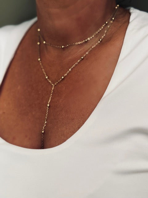Collier duo Aura Dorée